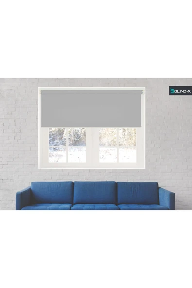 Blind-X Ithal Güneşlik Mat Stor Perde Kaliteli Salon Perdesi, Oturma Odası Perdesi, Yatak Odası Perdesi - 2