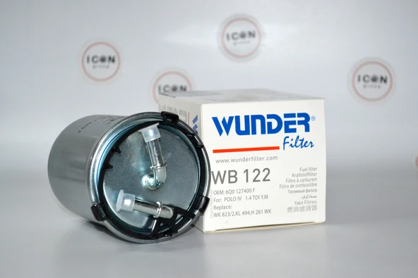 ICON GROUP - Volkswagen Polo IV 1.4 TDI Yeni Model Yakıt Filtresi -  WB 122 - Resim 2