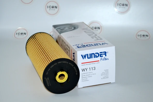 ICON GROUP - Volkswagen Passat 2.5 TDI V6 Yağ Filtresi - WY 113 - Resim 3