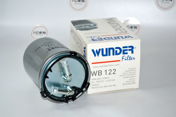 ICON GROUP - Volkswagen Polo IV 1.4 TDI Yeni Model Yakıt Filtresi -  WB 122 - Resim 4