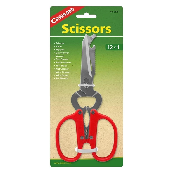 Coghlans Scissors 12 fonksiyonlu Makas Code 9575