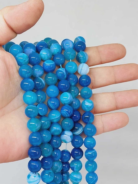 Akik Taşı Dizi 10mm (53088) ürün görseli