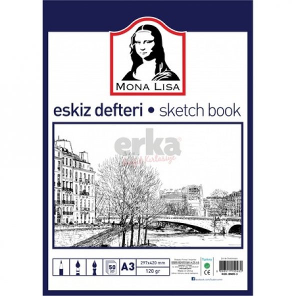 Südor Eskiz Defteri A3 120 G 50 Yp Bn05-3