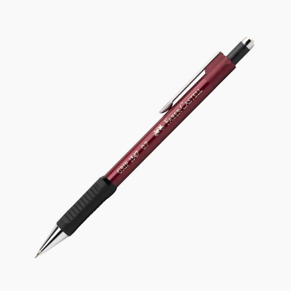 FABER CASTELL 1347 GRIP VERSATİL KALEM BORDO RENK 0,7 MM UÇ