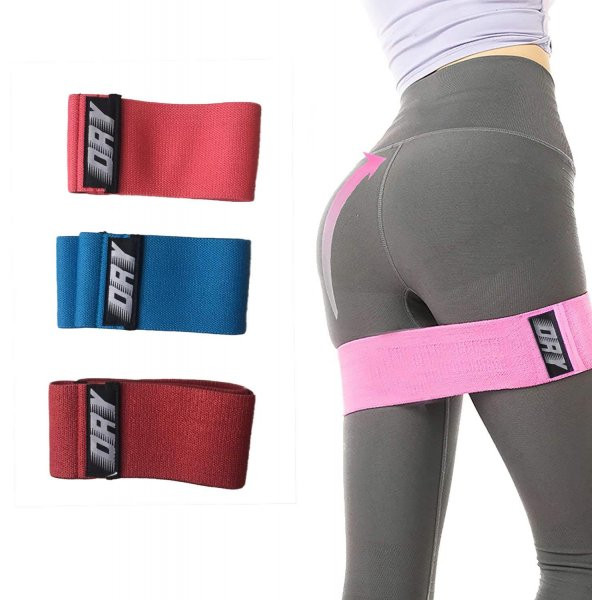 Bacak Kalça Çalıştırma Direnç Egzersiz Bandı 86 cm - 5