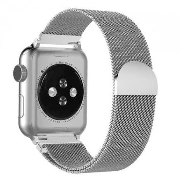 Apple Watch 2 3 4 5 6 - 42mm Hasır Mıknatıslı Kordon