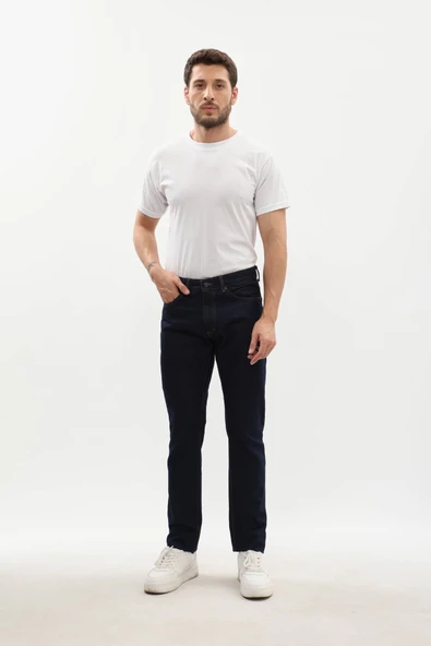 Erkek Regular Fit Rins Jean Pantolon - 2