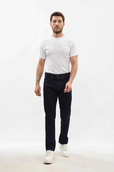 Erkek Regular Fit Rins Jean Pantolon - 4