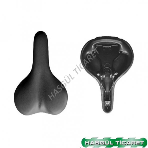 HSGL BİSİKLET  GENİŞ KONFORLU LUX SİYAH SELE - 2