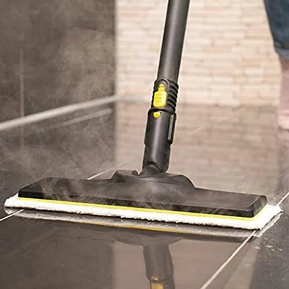 Karcher SC Serisi  ile Uyumlu Cam Silme Aparatı ve  Mikrofiber Bez Seti 3'lü - Resim 4