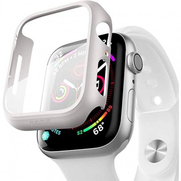 Apple Watch 44mm Watch Gard Ekran Koruyucu Kılıf 360 Koruma