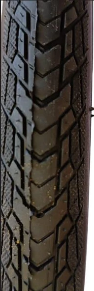 Bike Sky Black Cat 700X25 3mm Zırhlı Yol bisikleti Dış ve İç Lastik - Resim 3