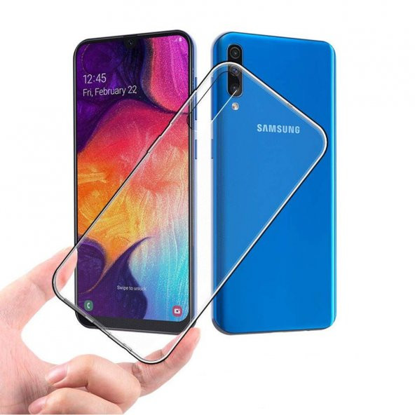 Samsung A50 Şeffaf Silikon Kılıf - 2