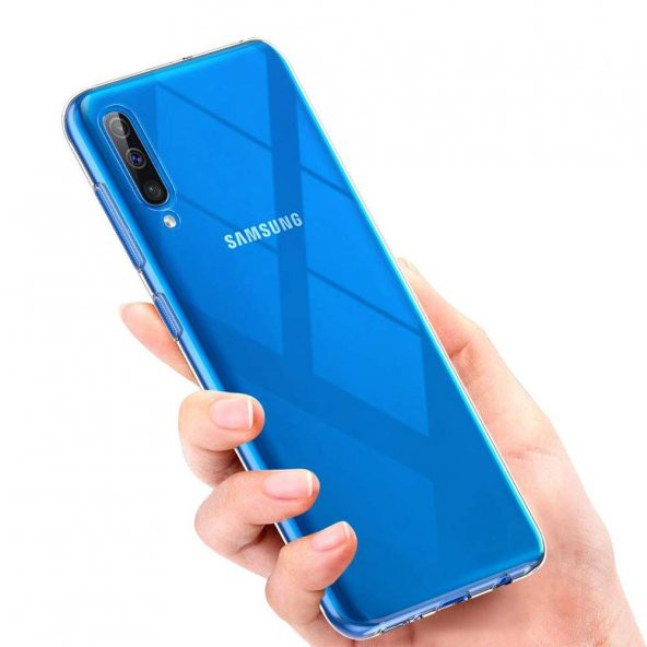 Samsung A50 Şeffaf Silikon Kılıf - 7