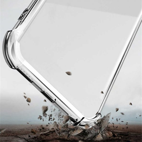 For Samsung Galaxy A6 Plus Kılıf Şeffaf Korumalı Sert Silikon Kapak - 7