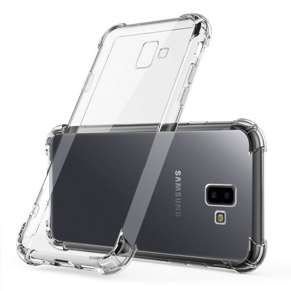 Samsung Galaxy A46  Kılıf Anti-Shock Şeffaf Mika Sert Kapak - 2