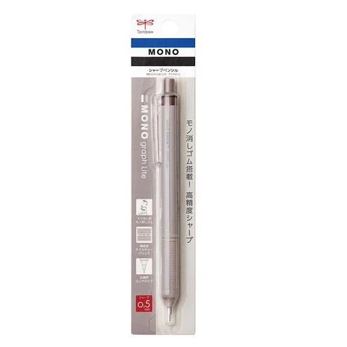 Tombow Mono Graph Lite Smoky Mekanik Kurşun Kalem Dark Begie / DPA-122E