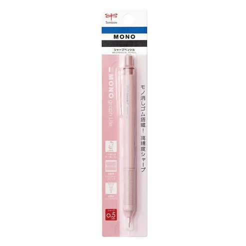 Tombow Mono Graph Lite Smoky Mekanik Kurşun Kalem Candy Pink / DPA-122G