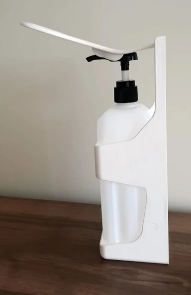 Dezenfektan Dispenseri Kol İle Kullanım 1000ML Kapasite Şişe dahil-5Adet - 5