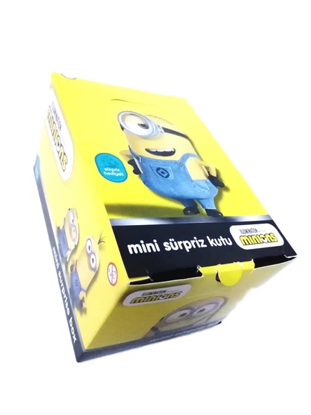 Hayal Sepeti sevimli minions karakterli kartlar + sticker + şekerleme nostajik kutu 1 adet