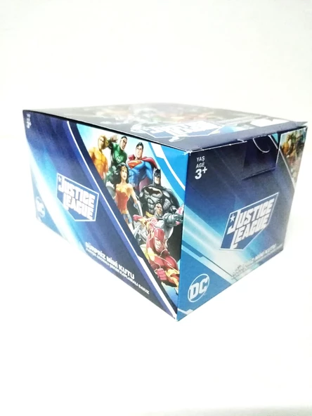 Hayal Sepeti JUSTİCE LEAGUE karakterli kartlar + sticker + şekerleme nostajik kutuda - 2