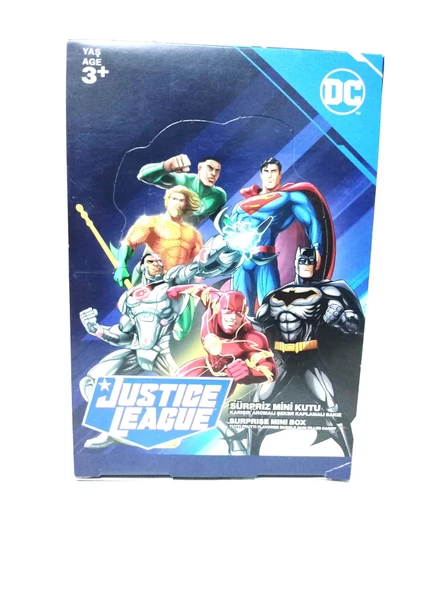 Hayal Sepeti JUSTİCE LEAGUE karakterli kartlar + sticker + şekerleme nostajik kutuda - 6