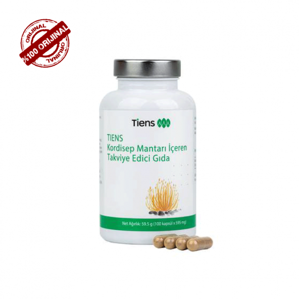 TİENS KORDİSEP MANTARI İÇEREN TAKVİYE EDİCİ GIDA 100 KAPSÜL