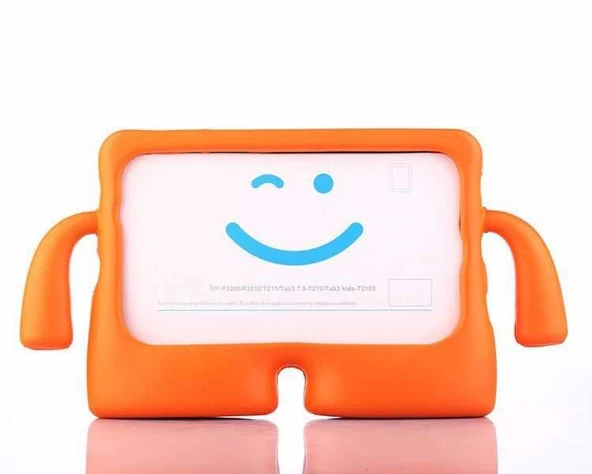 iPad 10.2 (8.Nesil) Figürlü Silikon Çocuk Tablet Standlı Kılıf - 3
