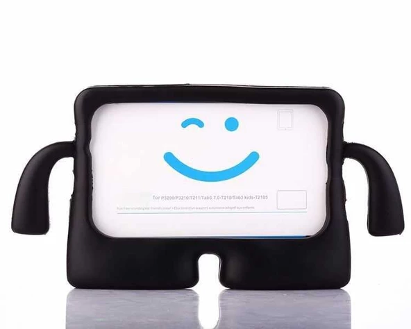 iPad 10.2 (8.Nesil) Figürlü Silikon Çocuk Tablet Standlı Kılıf - 4