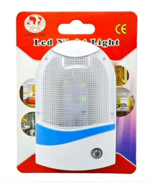 1 Watt Gece Lambası Ledli Fotoselli - 3