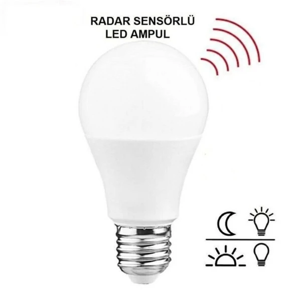 CATA E-27 12W LED SENSÖRLÜ AMPUL