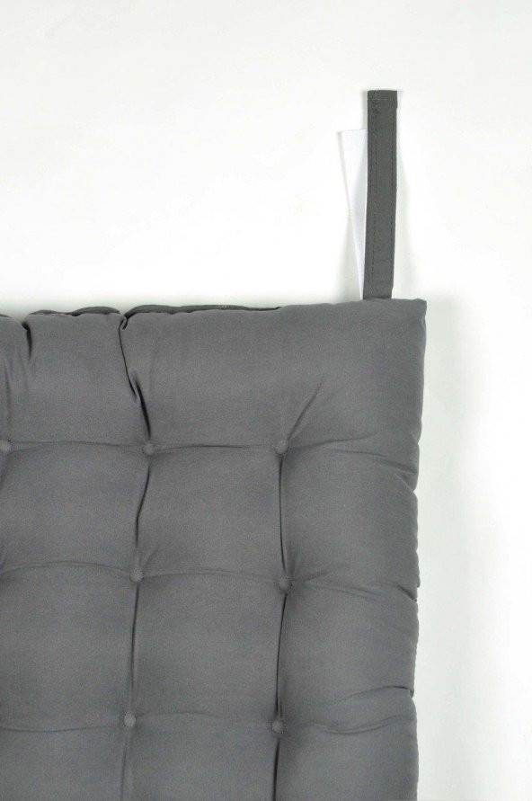 Sezontrendi 50x50 Rattan Sandalye Minderi - Antrasit - 5