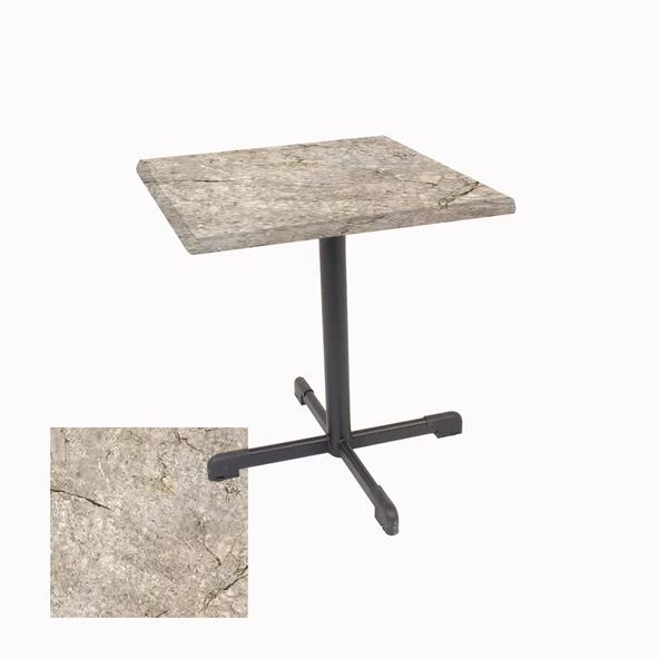 Halley Werzalit Kare ESB Mutfak Masası 70x70 - Scala Marble ürün görseli