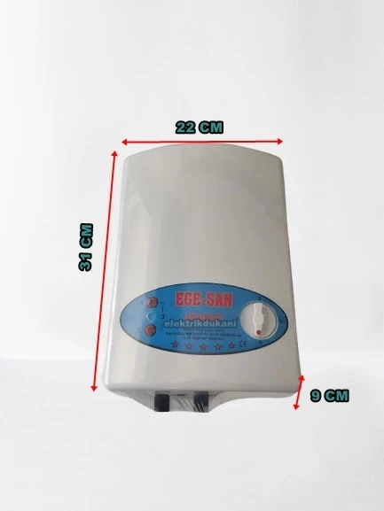 EGESAN Anadolu Elektrikli Ani Su Isıtıcı Şofben 7000w 220v Volt - 2