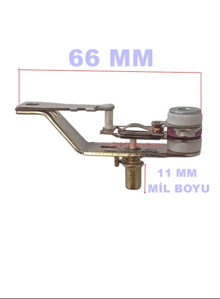 ENDER Ütü Termostatı Kısa Mil (Mil Boyu: 11mm) - Resim 2