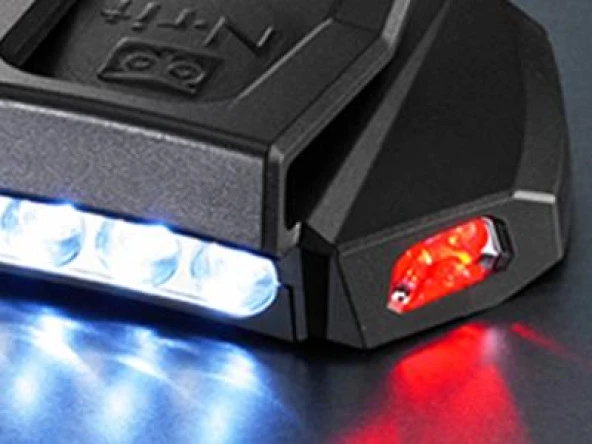 N-Rit Ultra Bright 6 Ledli Şapka Lambası - 2