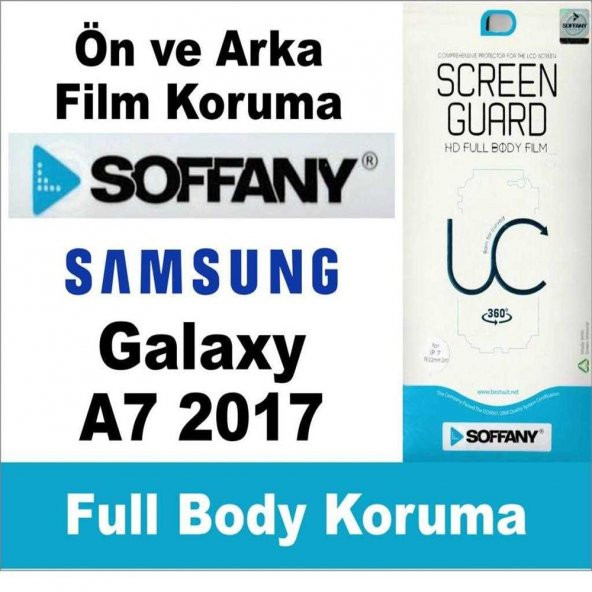 Samsung A7 2017 Full Body Komple Koruma-Nano Film 360 Derece Kılıf