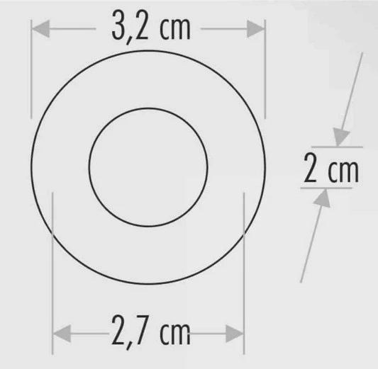 CATA 1,5 W LEDLİ PARMAK  SPOT GÜNIŞIĞI - Resim 2