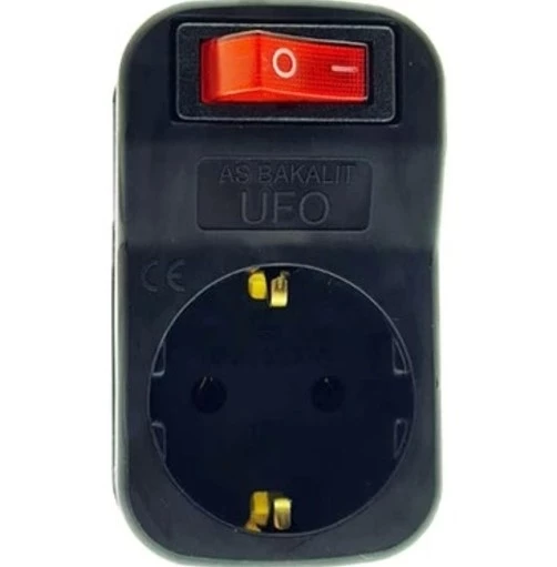 UFO AKIM KORUMALI PRİZ TEKLİ