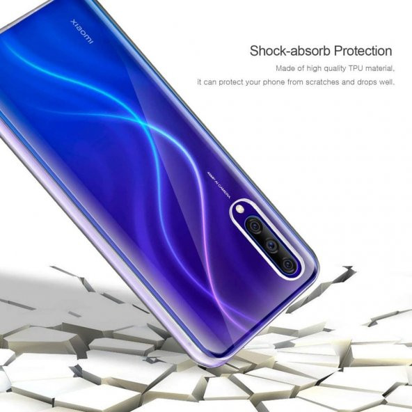 Xiaomi Mi 9 Lite 360 Derece Şeffaf Silikon Kılıf Komple Koruma - 4