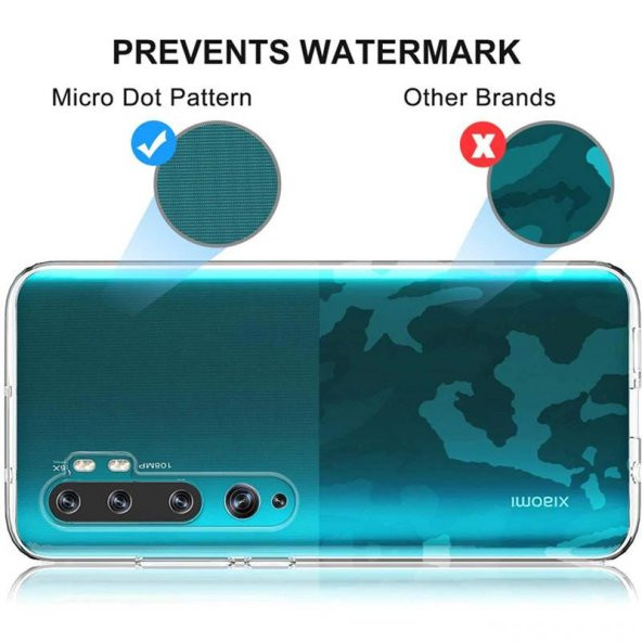 Xiaomi Mi Note 10 Pro 360 Derece Şeffaf Silikon Kılıf Komple Koruma - 3