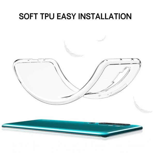 Xiaomi Mi Note 10 Pro 360 Derece Şeffaf Silikon Kılıf Komple Koruma - 5