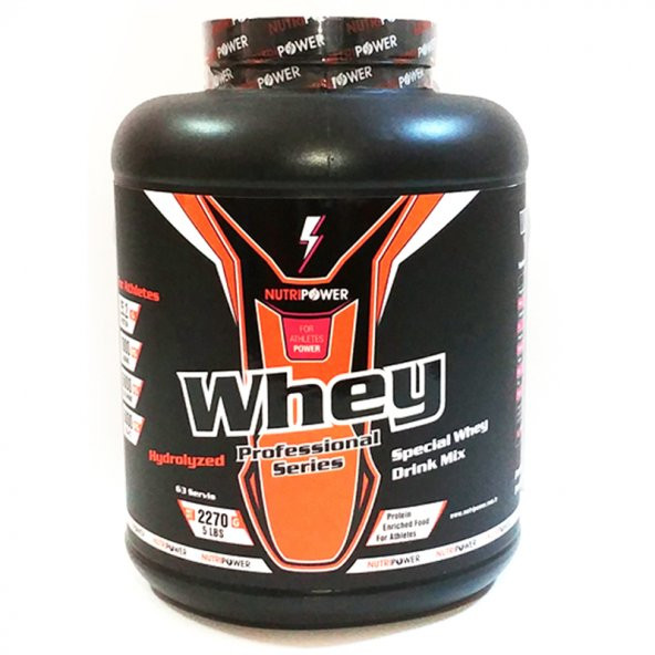 Nutrıpower Whey Professıonal 2,3kg (çilek)+Shaker Ve 2 Adet Tek Kullanımlık Whey Protein