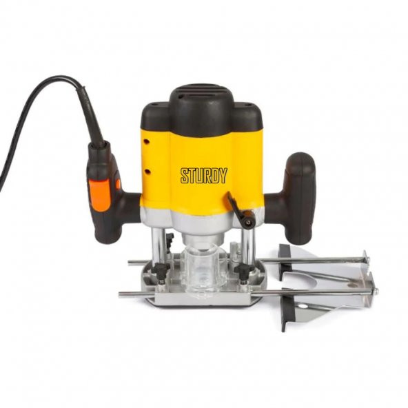 Sturdy Power Tools 2600 Watt 6 - 8 MM Pens Magnezyum Gövde Profesyonel Freze Makinesi - 4