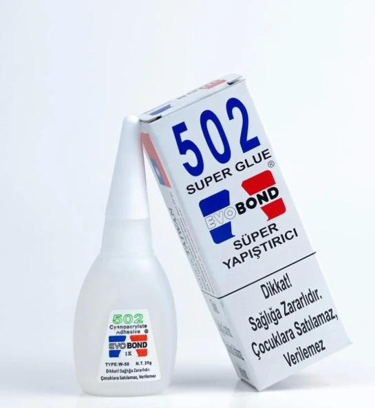 EVO BOND 502 Süper Japon Yapıştırıcı (Orjinal)