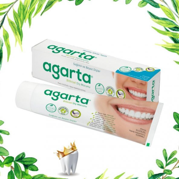 Agarta Doğal Diş Macunu 100 ml Naturel Bitkisel Diş Macunu