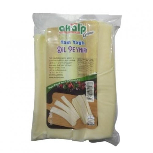 Akalp Dil Peyniri 0,5 Kg