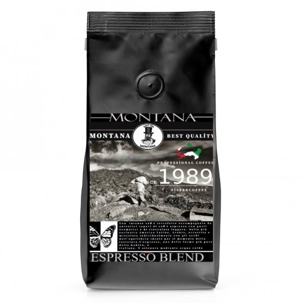Montana Premium Best Quality Espresso Blend Çekirdek Kahve 1 Kg