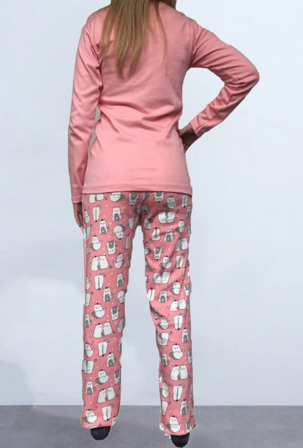 Kadın Pijama Takımı Best Friends Pijama Tampap 7428 - 3