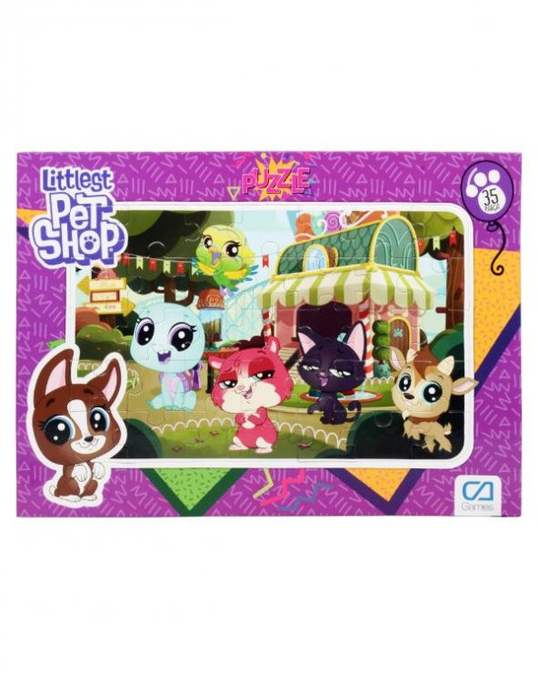 Littlest Pet Shop 35 Parça Frame Puzzle 5018